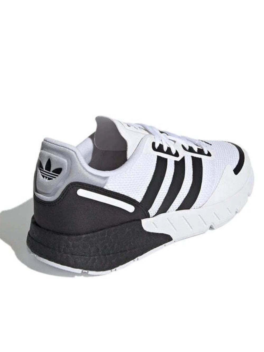 adidas ** SIZE: 14 ** White and Black Low-Top Athletic Sneaker